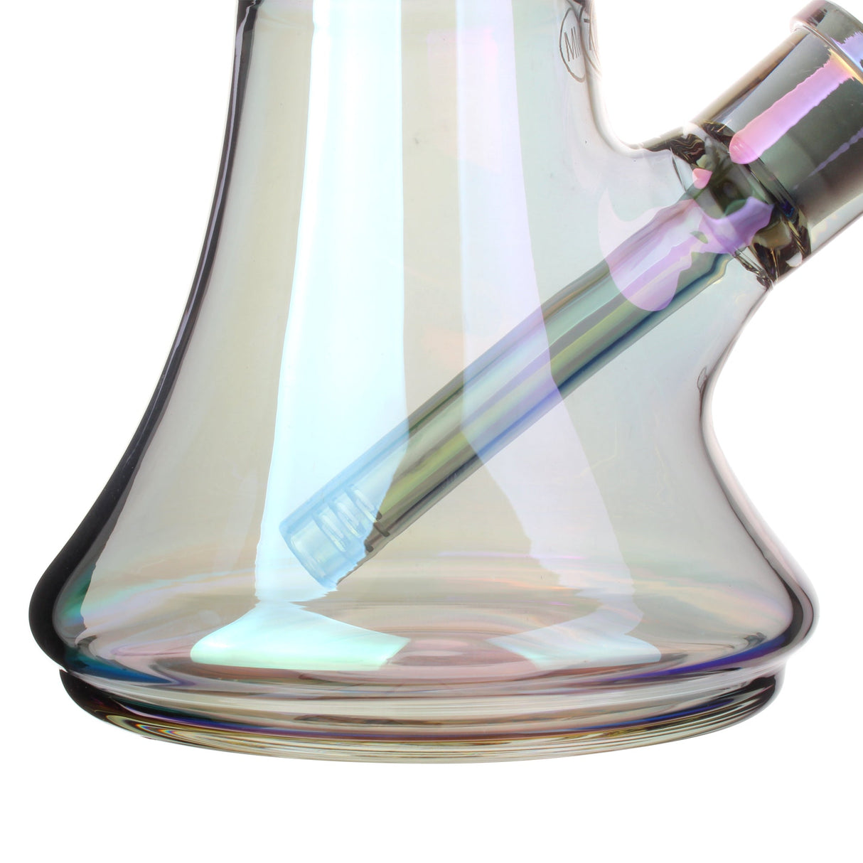 Fortune | Electroplated 14" 7mm New Beaker - 4 Assorted Colours