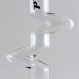 Wicked | Zig-Zag 12" 4mm 4 Colours Assorted Glass Beaker Bong