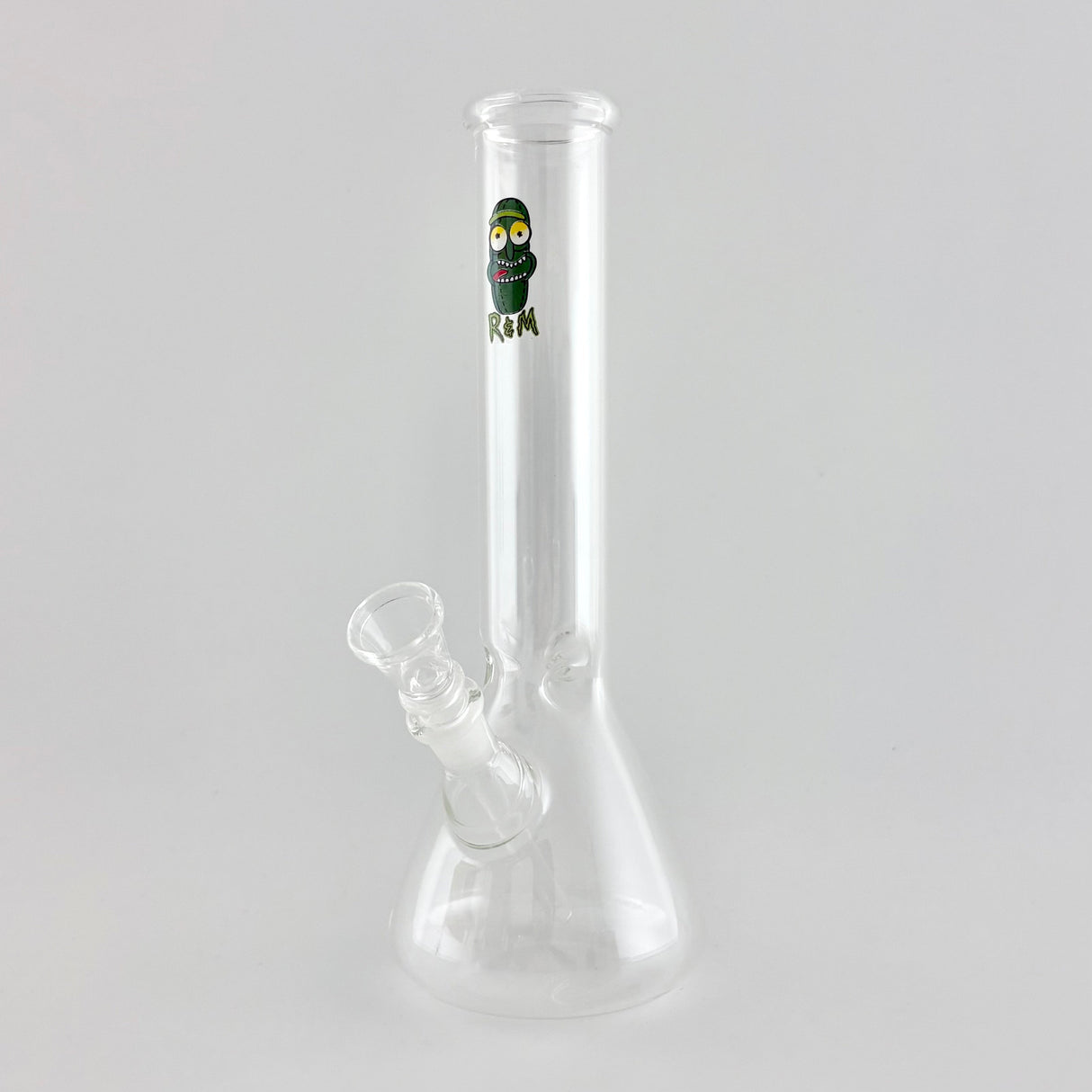 10" Cartoon Glass Beaker Bong