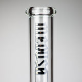 Medusa | 17" 7mm Double Tree Perc Glass Bong with Splash Guard