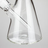 16" 7mm Colored Beaker Bong – Premium Thick Glass with Grid Perc
