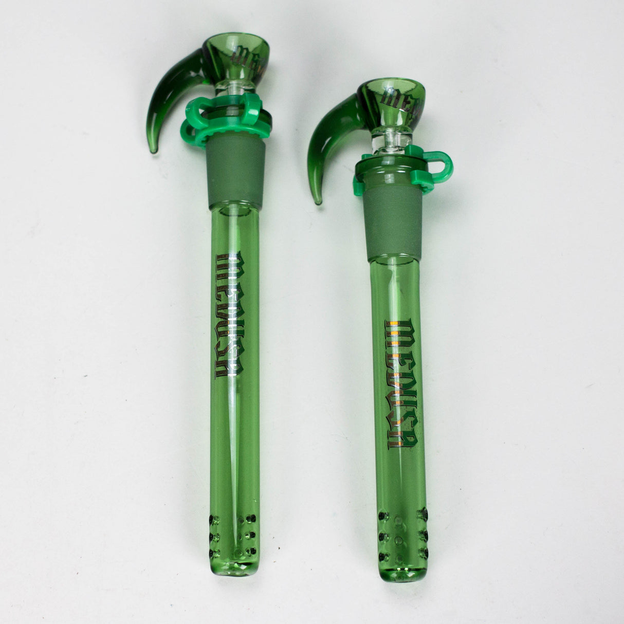 Medusa | Colored Downstem Style "01" – Includes Glass Bowl & Keck Clip