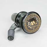 Medusa | 14mm Full Color Dry Ash Catcher – 45° Angle for Cleaner, Smoother Hits