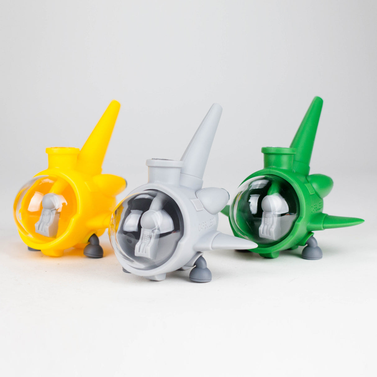 6" Bulma Capsule Silicone Water Pipe