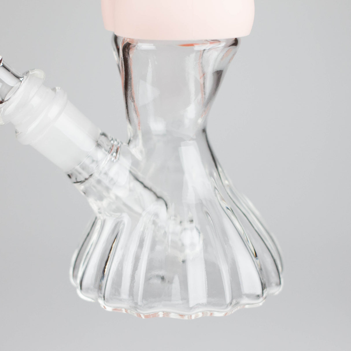 8" Glamourous Woman Body Glass Water Pipe