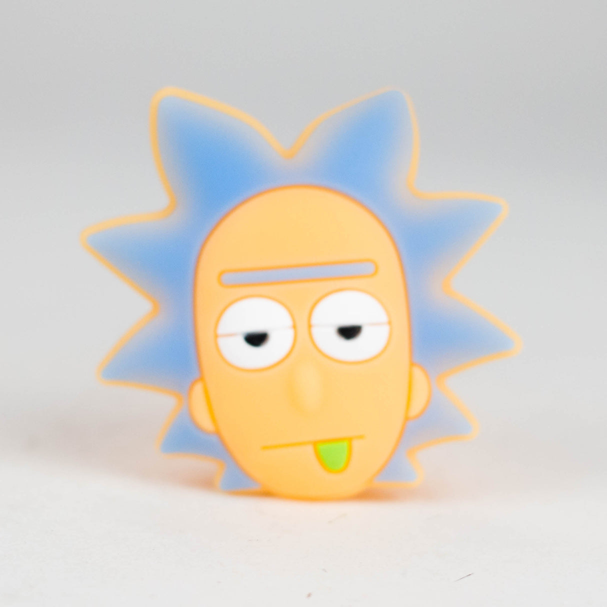 4.5" Cartoon Silicone Hand Pipe with Glass Bowl [H58]