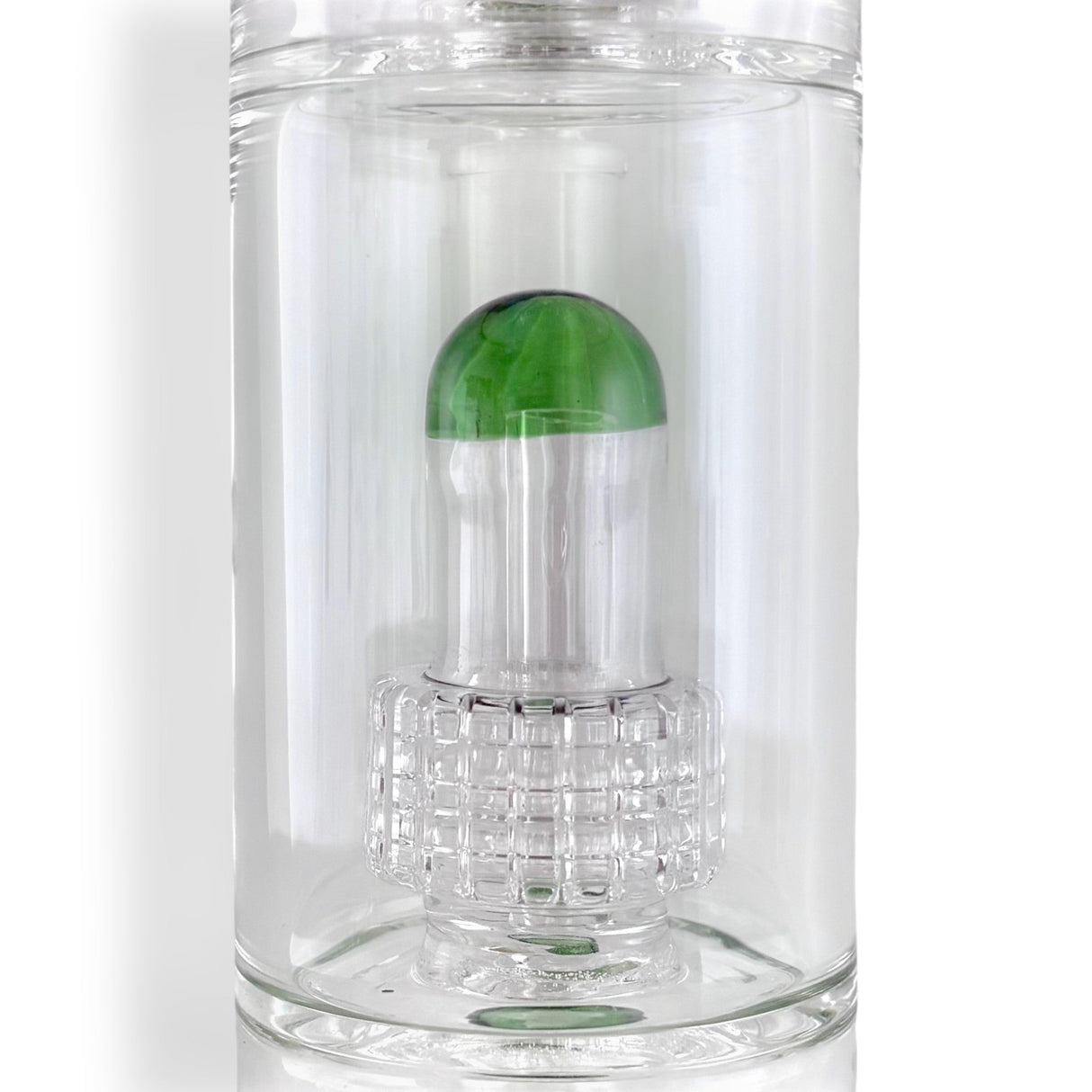 17" Triple Dome Percolator Water Pipe with 14mm Handle Bowl Piece