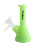 3" Silicone Water-Pipe with Built-In Stem & 14mm Glass Bowl