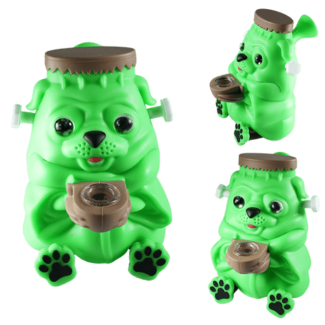 Canadian Distributor Silicone Bong 6" Pug Silicone Water Pipe 6" Pug Silicone Water Pipe | Canada