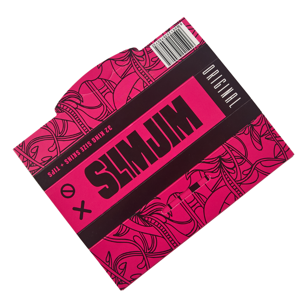 Slimjim Original King Size Skins with Tips - Box of 22