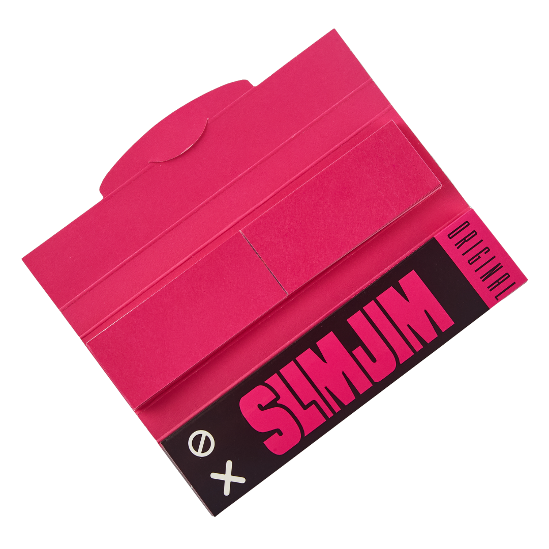 Slimjim Original King Size Skins with Tips - Box of 22