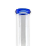 16" Straight Shooter Water Pipe with Screw Percolators - Blue