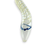 Ensemble de 2 pipes en verre Sherlock en spirale de 10 cm
