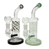 10" Glass Bong with Inline Diffuser – 18mm Joint