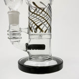 10" Glass Bong with Inline Diffuser – 18mm Joint