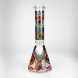 10" Eyes Design Glass Beaker Bong