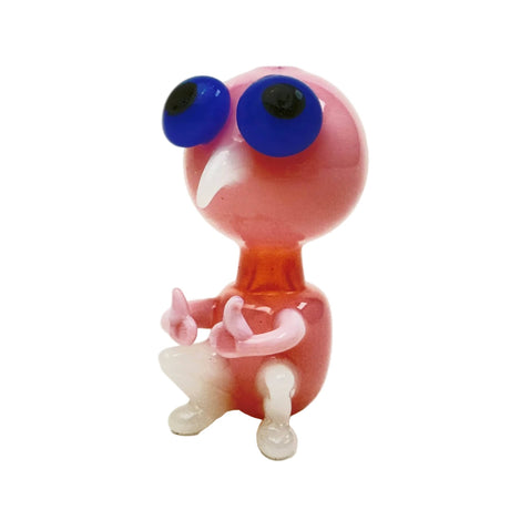 Smoking Cat Distribution Glass Pipe Cheech | 3.5" Pink Birdie Hand Pipe [PIPE-167] Cheech | 3.5" Pink Birdie Hand Pipe [PIPE-167]
