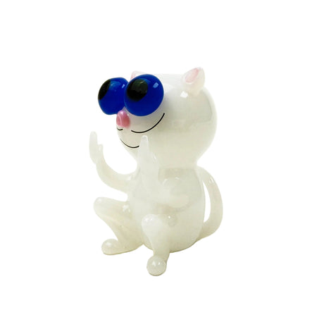 Smoking Cat Distribution Glass Pipe Cheech | 3.5" Sassy Cat Attack Hand Pipe [PIPE-168] Cheech | 3.5" Sassy Cat Attack Hand Pipe [PIPE-168]