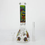 10" Glass Beaker Bong with SB Design