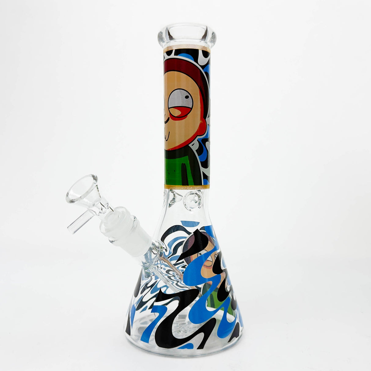 10" R&M Design Glass Beaker Bong