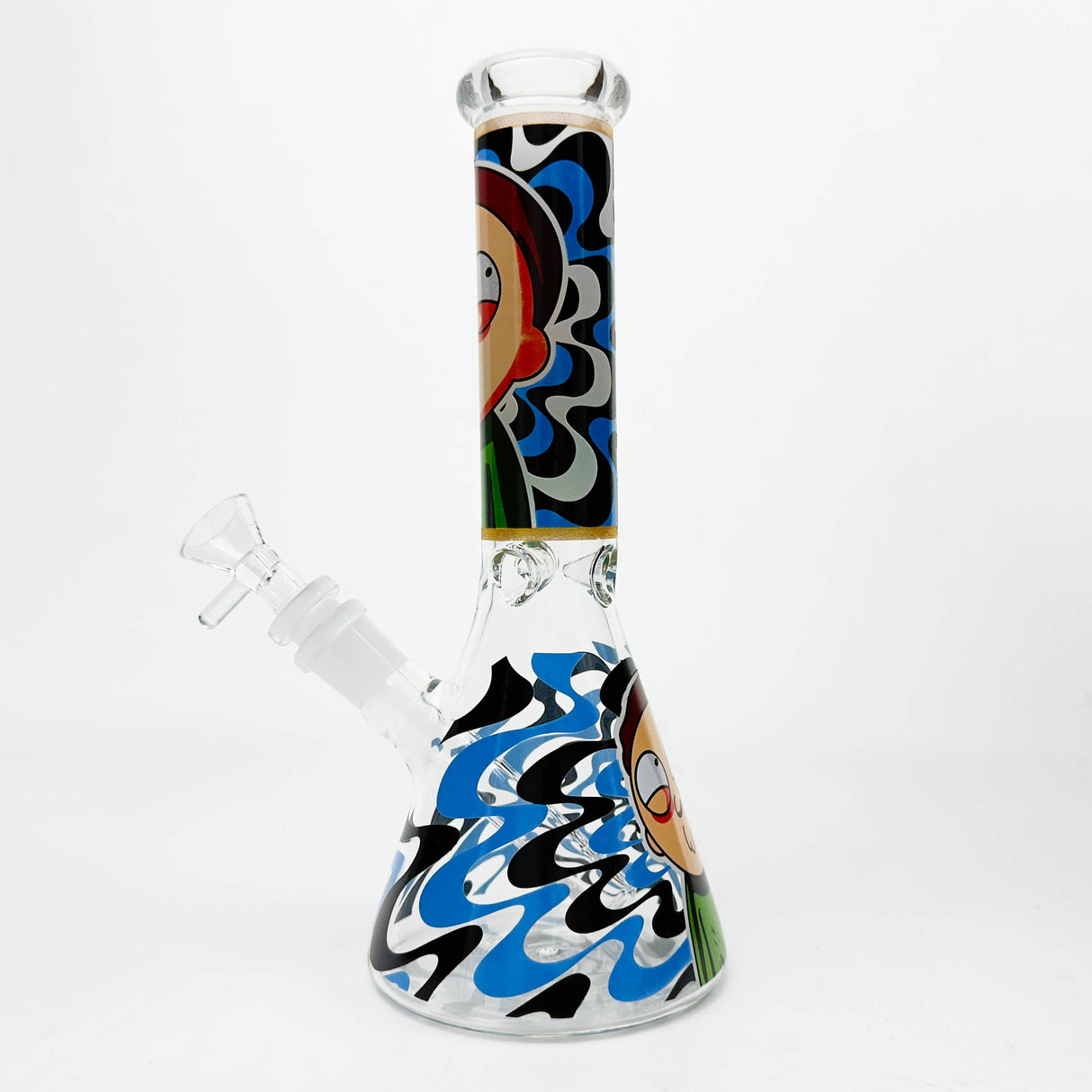 10" R&M Design Glass Beaker Bong
