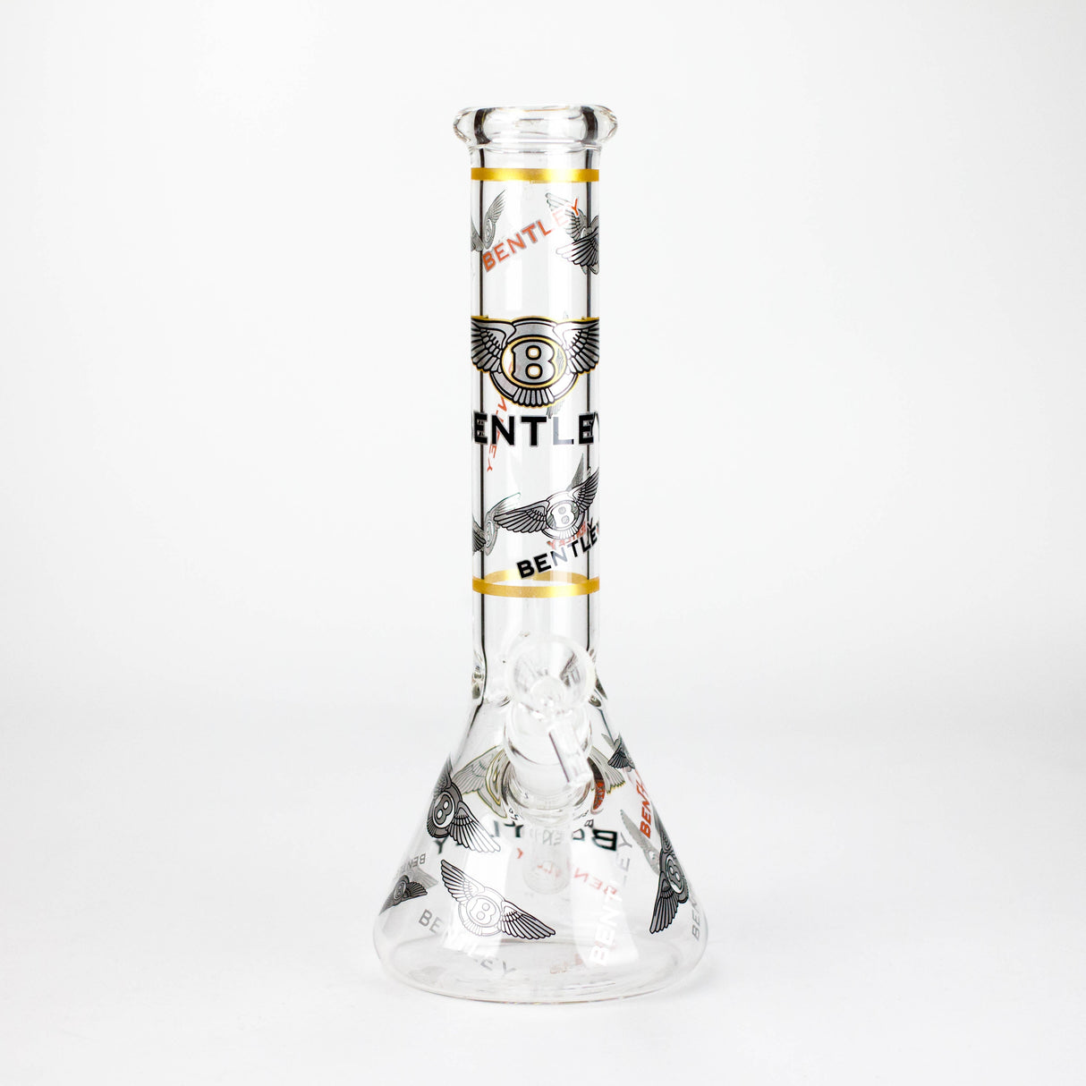 10" Luxury Car Design Glass Beaker Bong