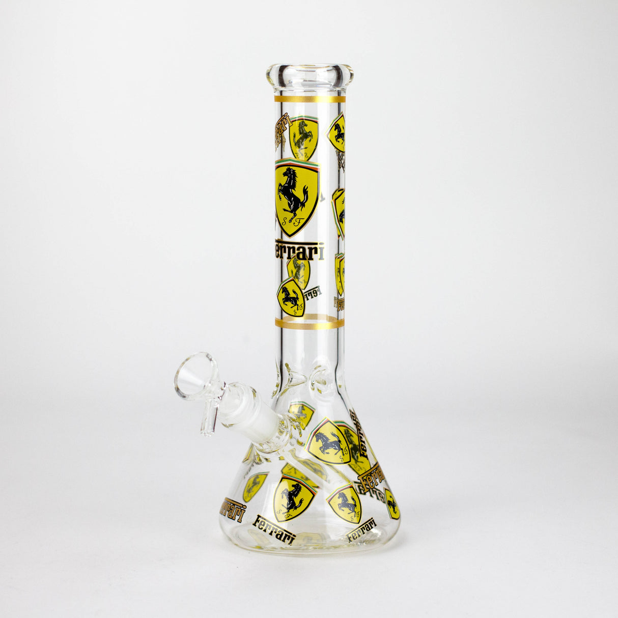 10" Luxury Car Design Glass Beaker Bong