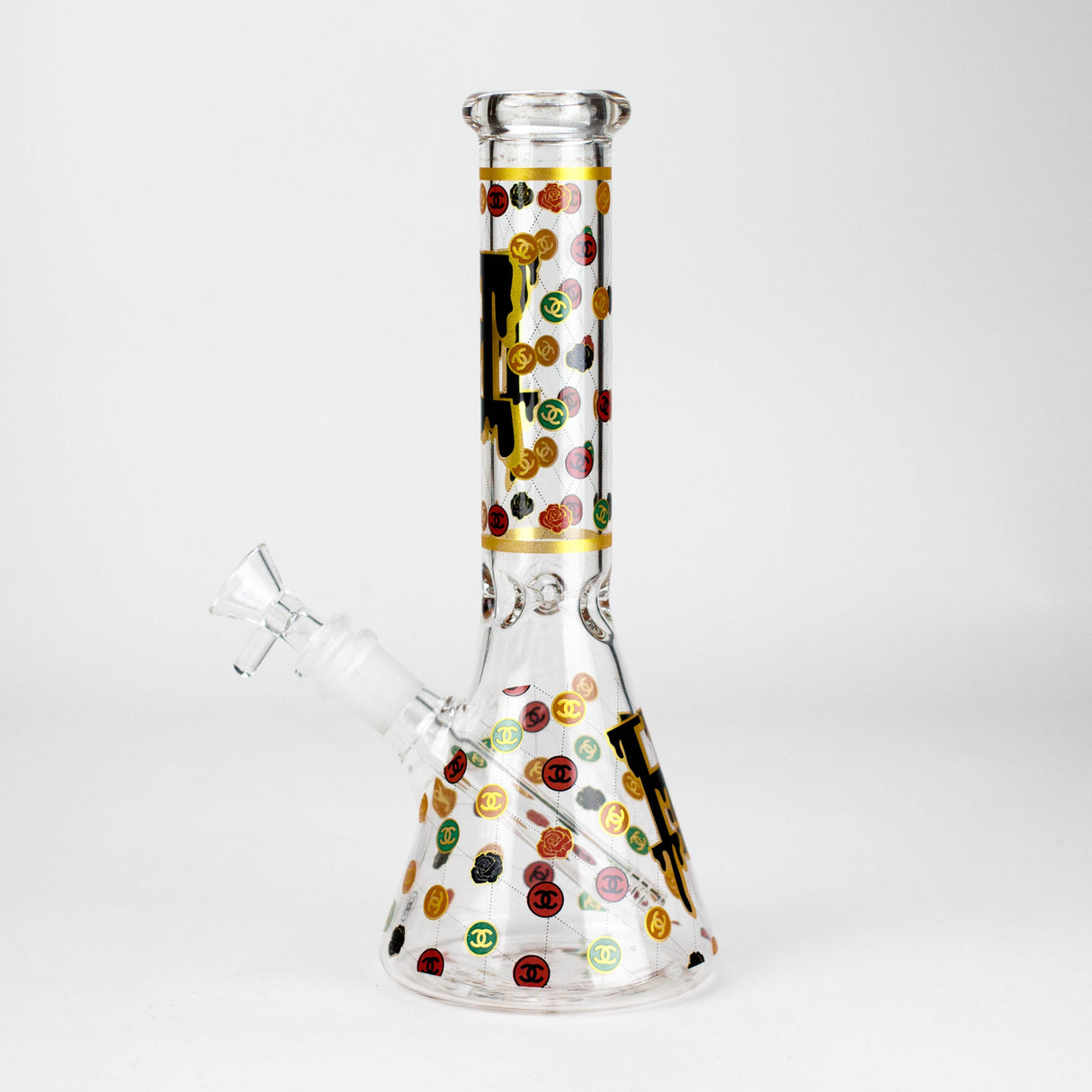 10" Fashion Design Glass Beaker Bong
