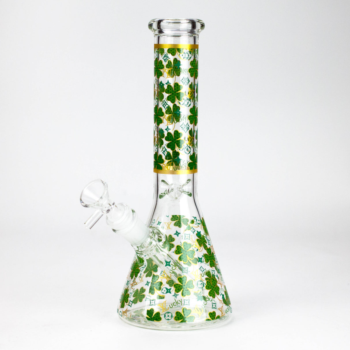10" Fashion Design Glass Beaker Bong