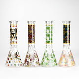 10" Fashion Design Glass Beaker Bong