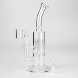 9" 2-in-1 Glass Dab Rig with Tree Percolator