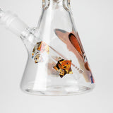 10" Woodland Animal Beaker Bong with Removable Downstem