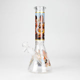 10" Woodland Animal Beaker Bong with Removable Downstem