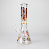 10" Woodland Animal Beaker Bong with Removable Downstem
