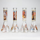 10" Woodland Animal Beaker Bong with Removable Downstem
