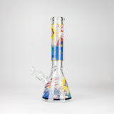 14" Eye Design 7 mm Heavy-Duty Glass Beaker Bong