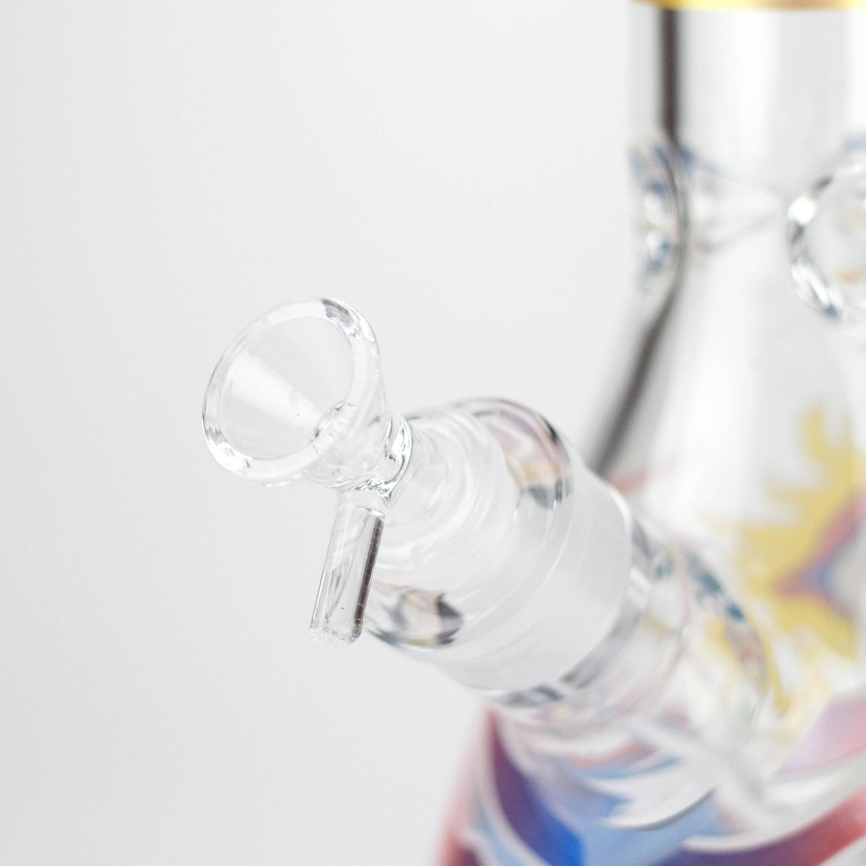 14" Eye Design 7 mm Heavy-Duty Glass Beaker Bong