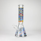 14" Eye Design 7 mm Heavy-Duty Glass Beaker Bong