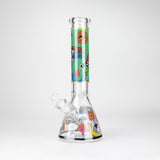 14" Eye Design 7 mm Heavy-Duty Glass Beaker Bong