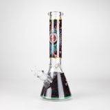 14" Eye Design 7 mm Heavy-Duty Glass Beaker Bong