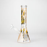 10" Ancient Art Beaker Glass Bong with Removable Downstem