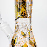 10" Ancient Art Beaker Glass Bong with Removable Downstem