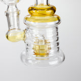 6" Assorted Stemless Glass Bong with 14 mm Bowl Joint