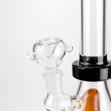 9" Stemless Glass Bong with Built-In Diffuser