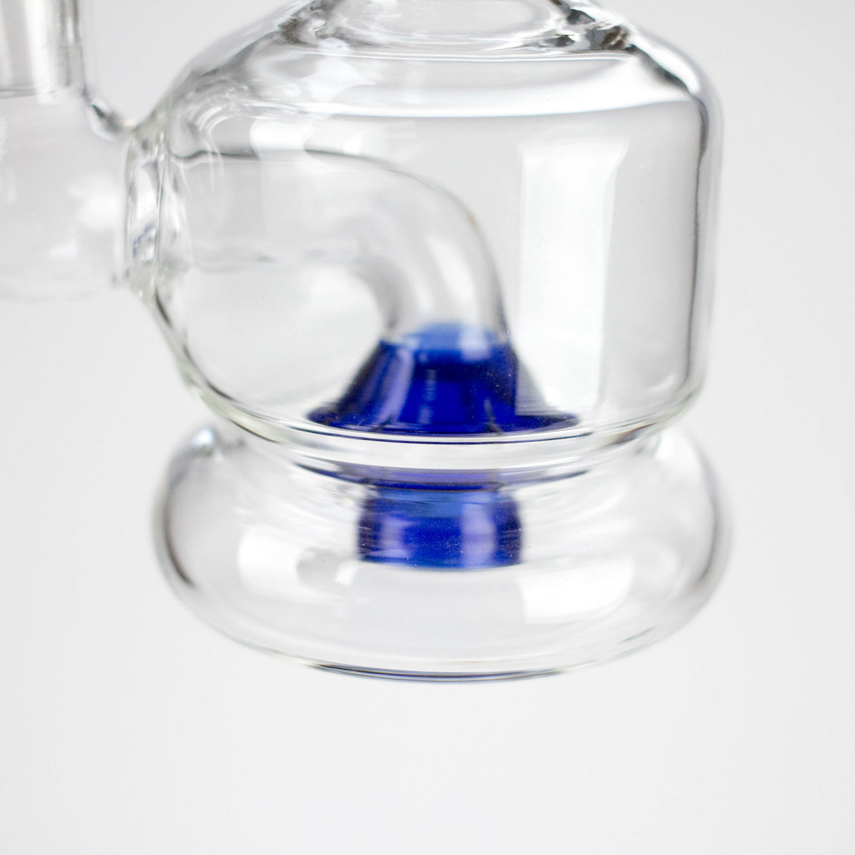 6" Mini Stemless Glass Bong with 14 mm Bowl Joint