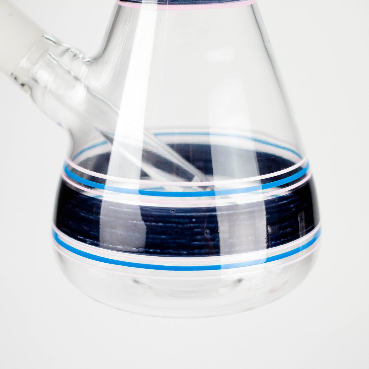 10" Random Design Glass Bong with 14 mm Bowl Joint