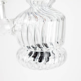 6" Mini Stemless Glass Bong with 14 mm Joint