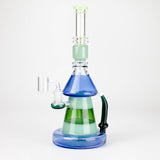 11-Inch Modern Art 2-in-1 Glass Rig with Perc