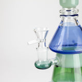 11-Inch Modern Art 2-in-1 Glass Rig with Perc