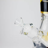 777 Smoke Glass Bong 14-Inch Cartoon S Beaker Bong - Thick 7mm Glow Glass Cartoon S Beaker Bong - Thick 7mm Glow Glass